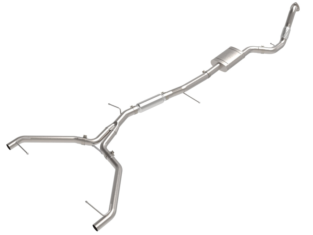 MACH Force-Xp 3 IN to 2-1/2 IN Stainless Steel Cat-Back Exhaust System - Eurosport Performance