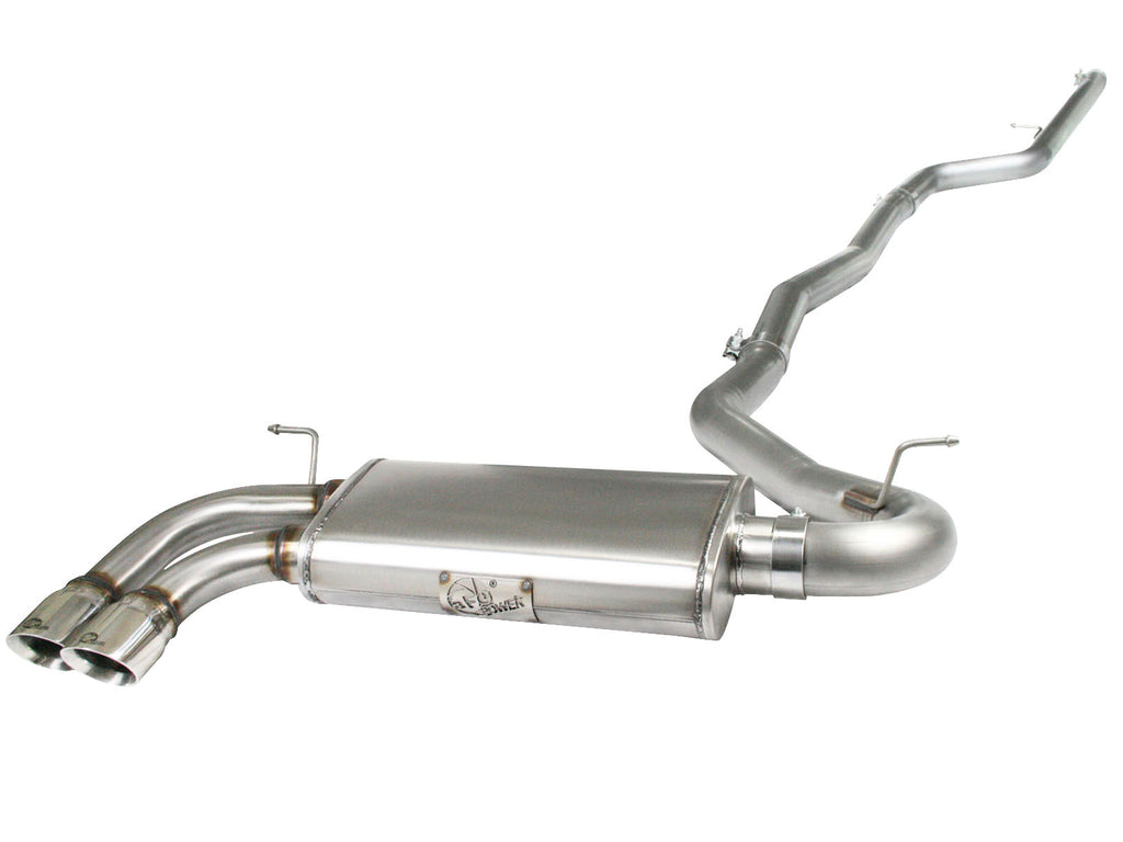 MACH Force-Xp 3 IN 409 Stainless Steel Cat-Back Exhaust System Polished - Eurosport Performance