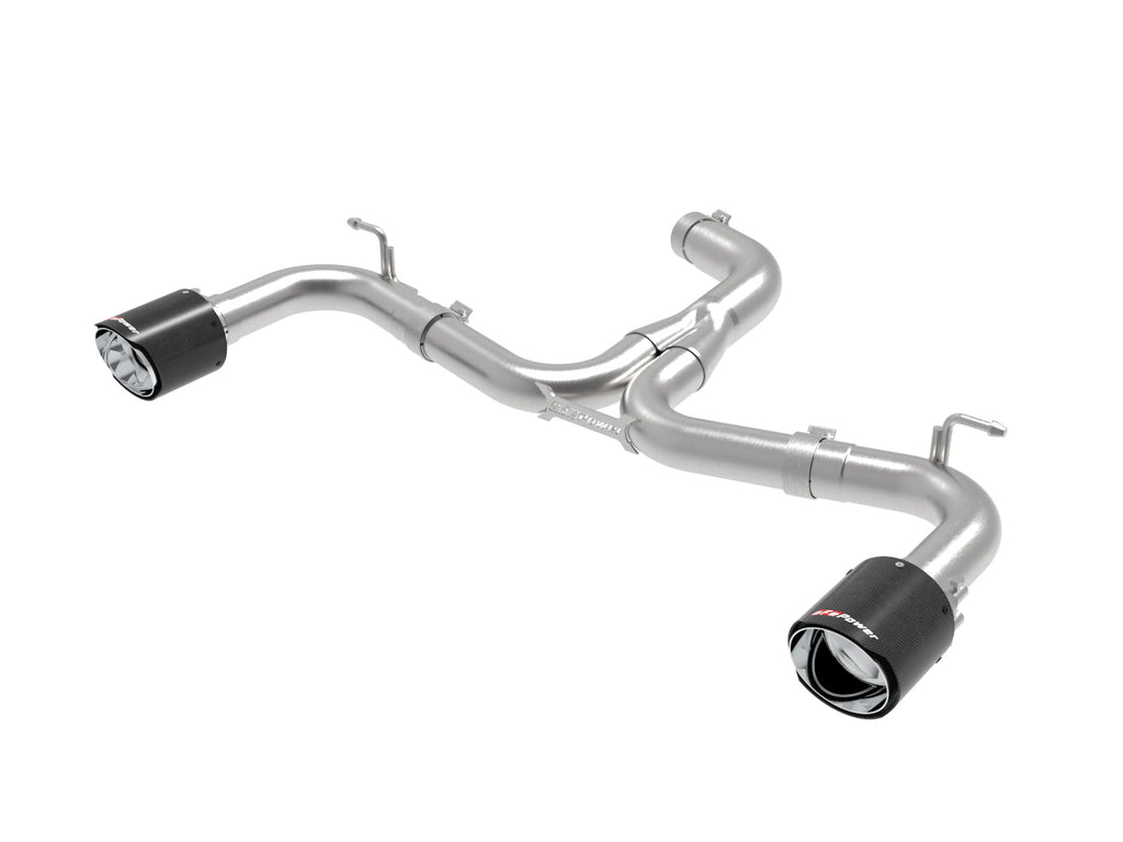 MACH Force-Xp 3 IN to 2-1/2 IN Stainless Steel Axle-Back Exhaust System Carbon - Eurosport Performance