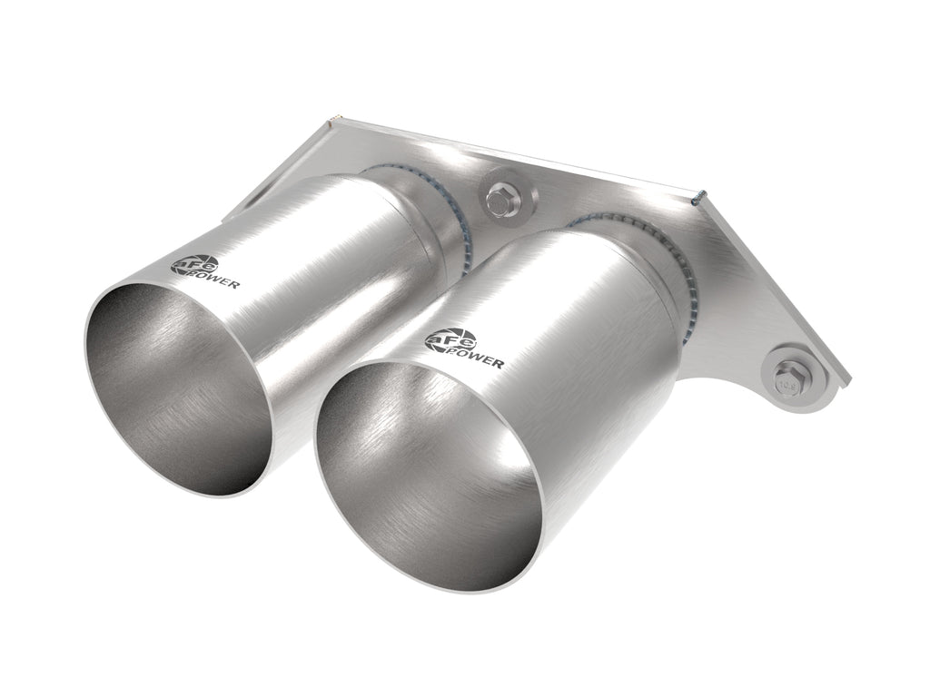 MACH Force-Xp 4 IN Brushed Finish OE Replacement Exhaust Tips - Eurosport Performance