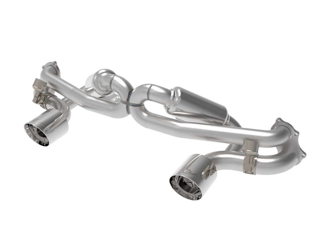 MACH Force-Xp 2-1/2 IN 304 Stainless Steel Cat-Back Exhaust w/ Polished Tip - Eurosport Performance