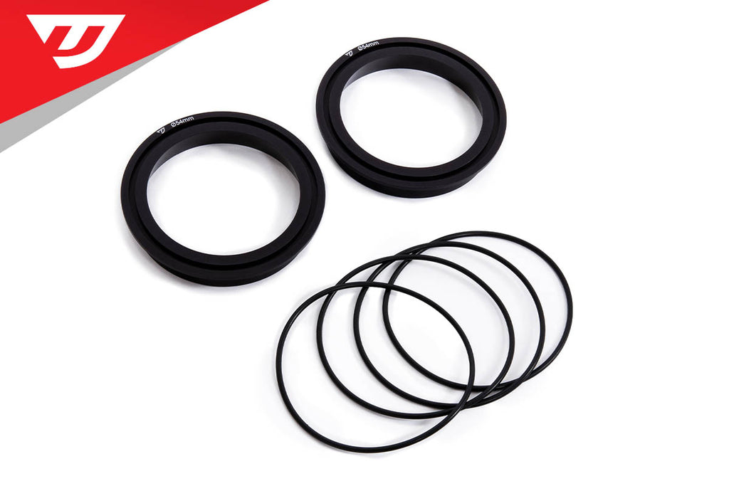 Unitronic 54mm Adapter Ring Set for C8 4.0TT Turbo Inlets - Eurosport Performance