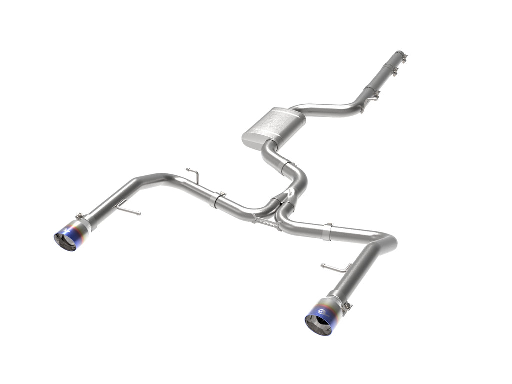 MACH Force-Xp 3 IN to 2-1/2 IN Stainless Steel Cat-Back Exhaust System Polished - Eurosport Performance