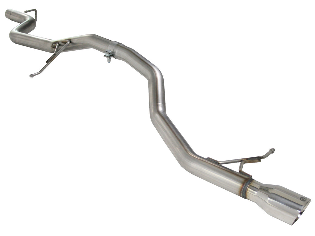 Large Bore-HD 2-1/2in 409 Stainless Steel Cat-Back Exhaust System - Eurosport Performance
