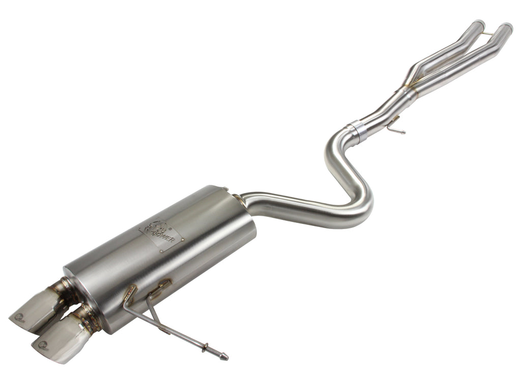 MACH Force-Xp 2-1/2in 304 Stainless Steel Cat-Back Exhaust System - Eurosport Performance