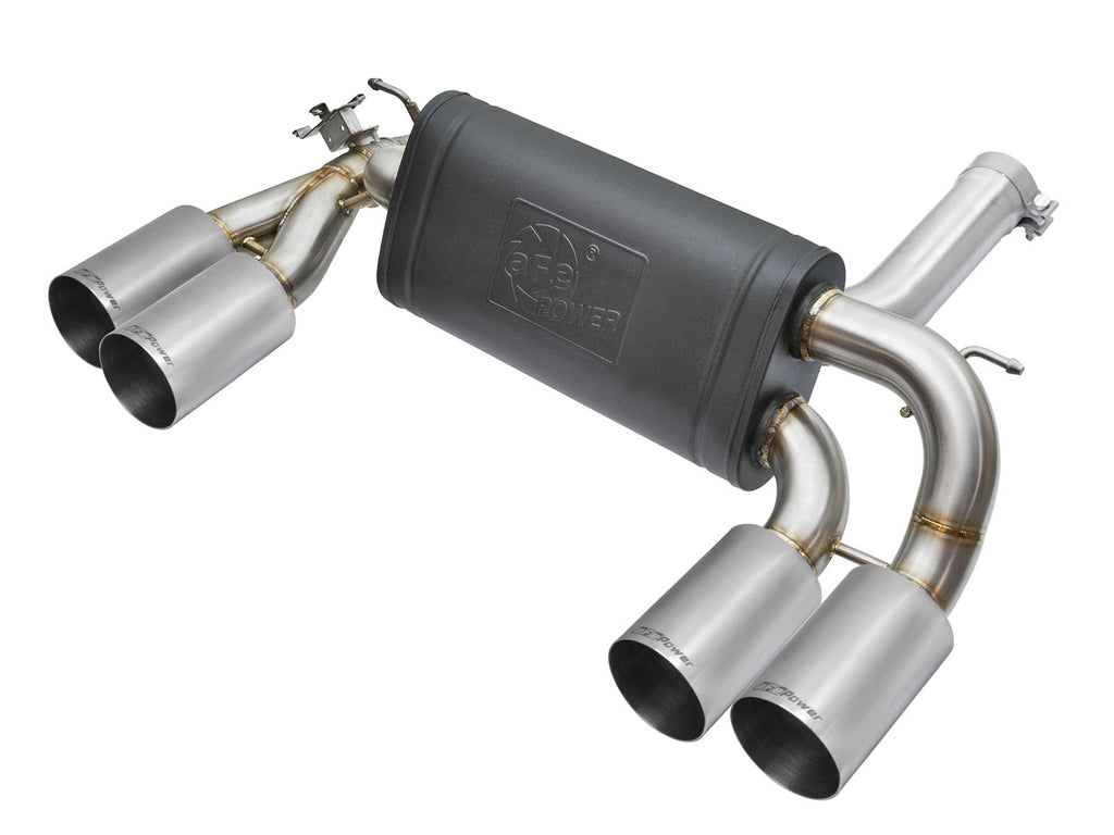 MACH Force-Xp 3 to 2-1/2in 304 Stainless Steel Axle-Back Exhaust w/Polished Tip - Eurosport Performance