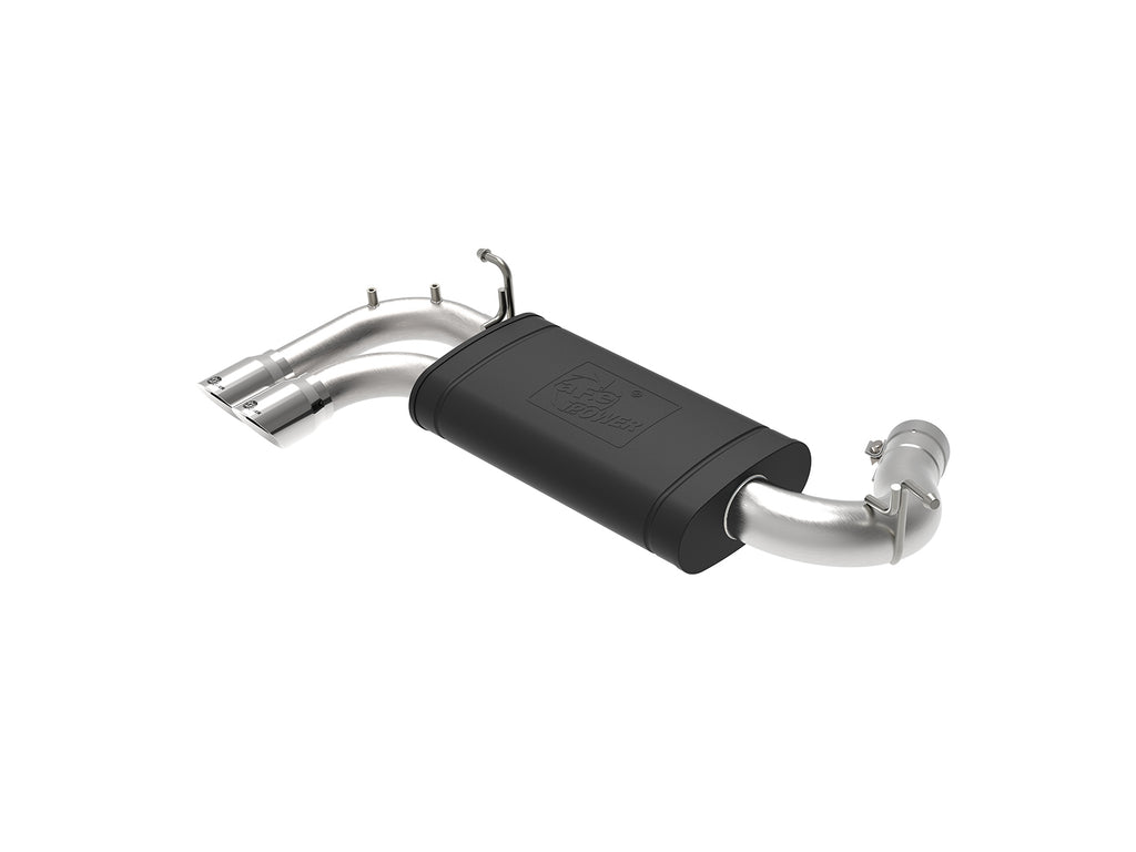 MACH Force-XP 2-1/2 IN 304 Stainless Steel Axle-Back Exhaust w/ Polished Tips - Eurosport Performance