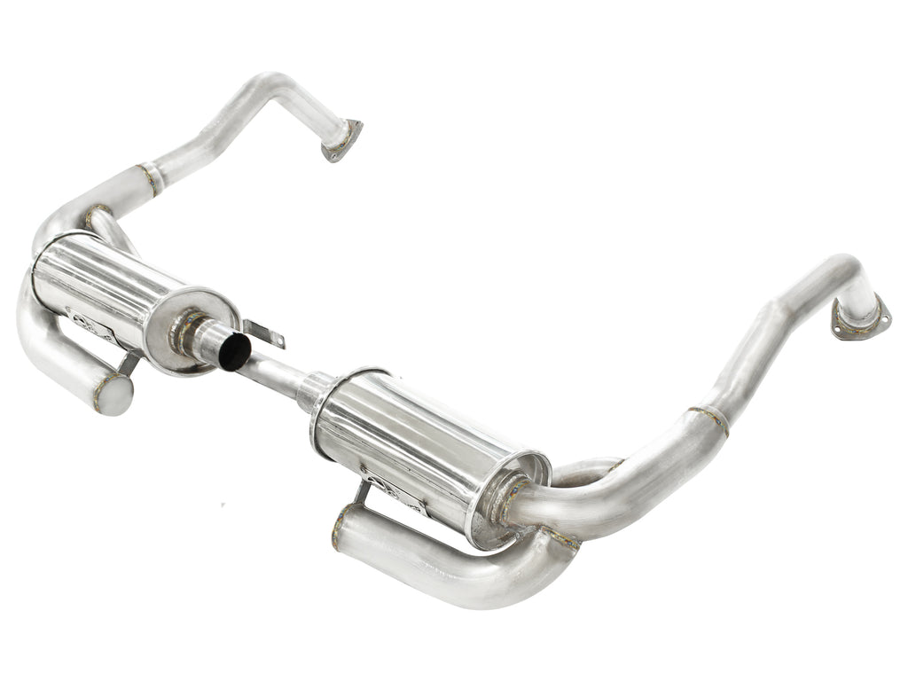 MACH Force-Xp 2in to 2-1/2in Stainless Steel Cat-Back Exhaust System - Eurosport Performance