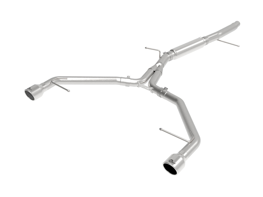 MACH Force-Xp 3 IN to 2-1/2 IN Stainless Steel Axle-Back Exhaust System Polished - Eurosport Performance