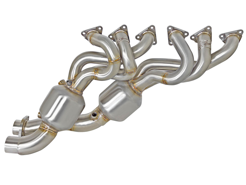 Twisted Steel Long Tube Header 304 Stainless Steel w/ Cat - Eurosport Performance