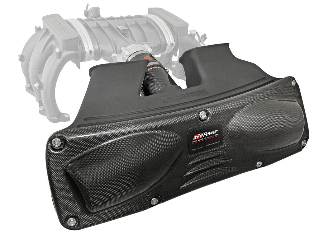Black Series Stage-2 Carbon Fiber Cold Air Intake System w/ Pro 5R Filter - Eurosport Performance