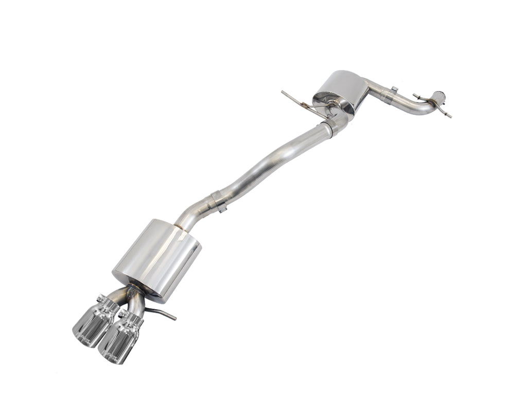 AWE Touring Edition Exhaust - MK6 GLI 2.0T - MK6 Jetta 1.8T - Chrome Silver Tips - Eurosport Performance