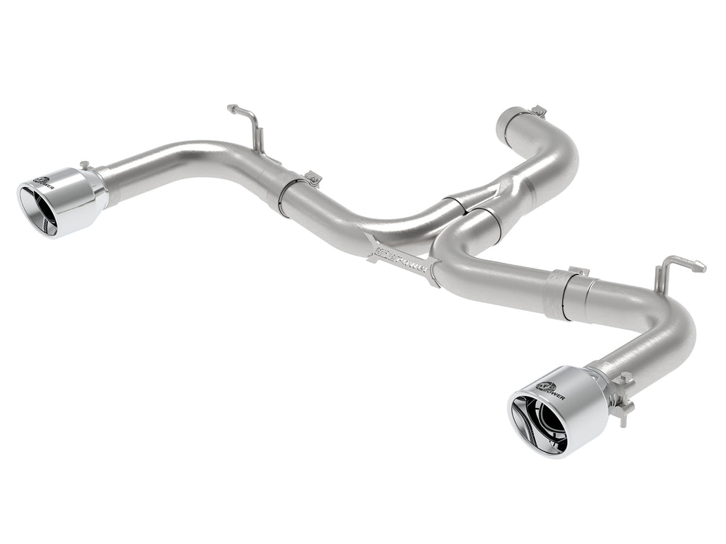 MACH Force-Xp 3 IN to 2-1/2 IN Stainless Steel Axle-Back Exhaust System Polished - Eurosport Performance