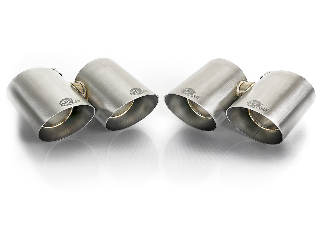 MACH Force-Xp 304 Stainless Steel OE Replacement Exhaust Tips Polished - Eurosport Performance