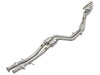 Twisted Steel Long Tube Header & Mid Pipe 304 Stainless Steel w/ Cat - Eurosport Performance