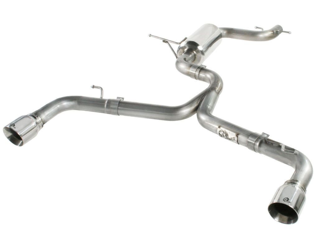 MACH Force-Xp 2-1/2 in 304 Stainless Steel Cat-Back Exhaust System - Eurosport Performance