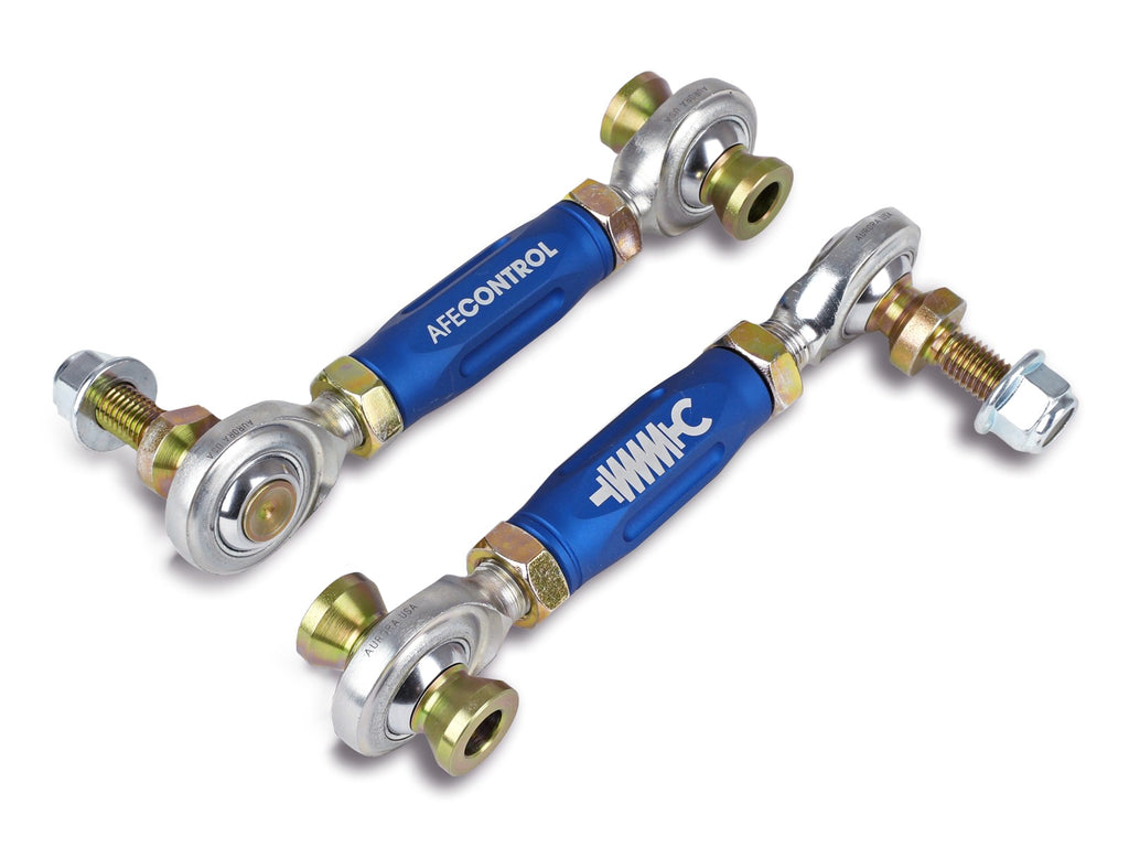 aFe Control Rear Adjustable End Link Set Blue - Eurosport Performance