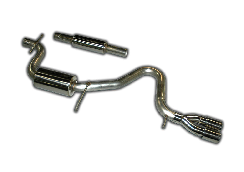 AWE Performance Cat-back Exhaust - Golf / Rabbit 2.5L - Chrome Tips - Eurosport Performance