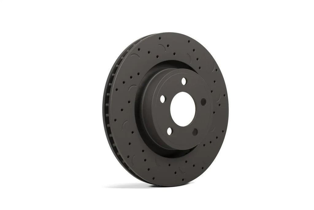 Hawk Performance Talon Cross Drilled & Slotted Front Brake Rotors (Pair) - BMW E82/E88 & E9X (300x24mm) - Eurosport Performance