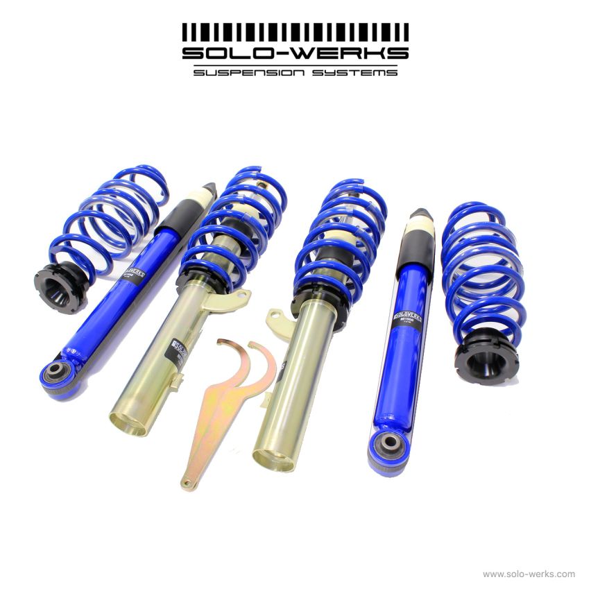 Solo-Werks S1 Coilover System - VW Golf MK7 (50mm Struts) - Eurosport Performance